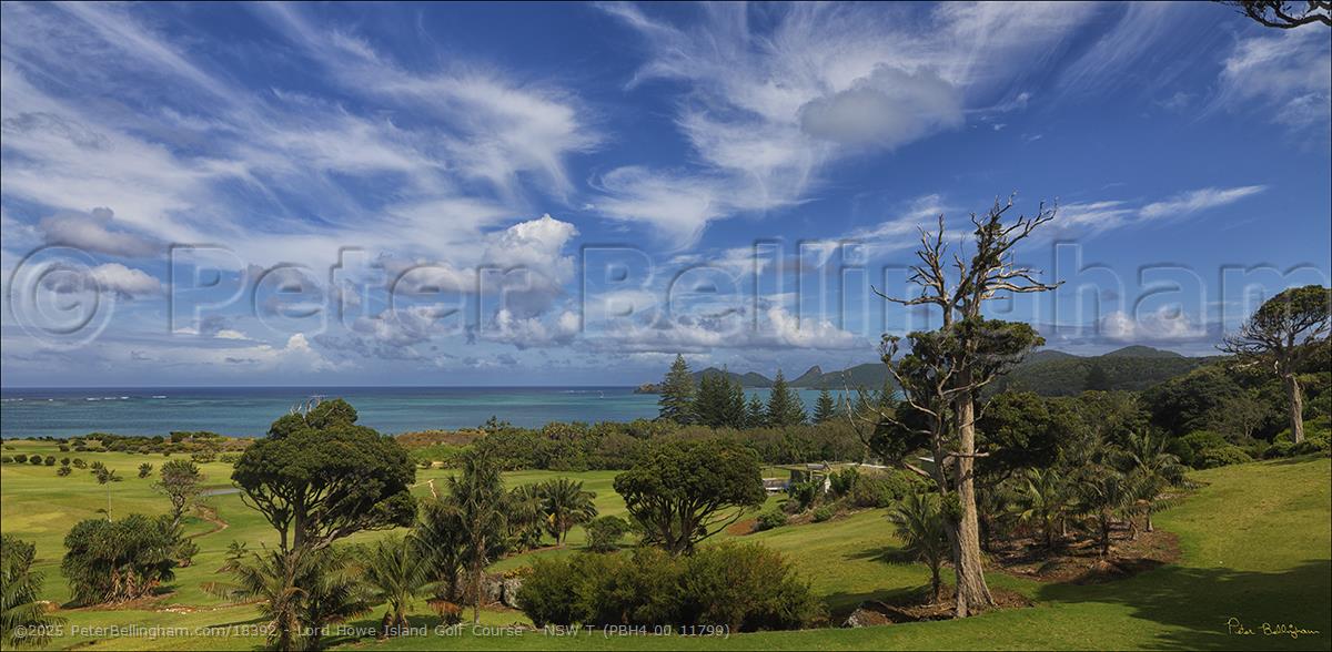 Peter Bellingham Photography Lord Howe Island Golf Course - NSW T (PBH4 00 11799)